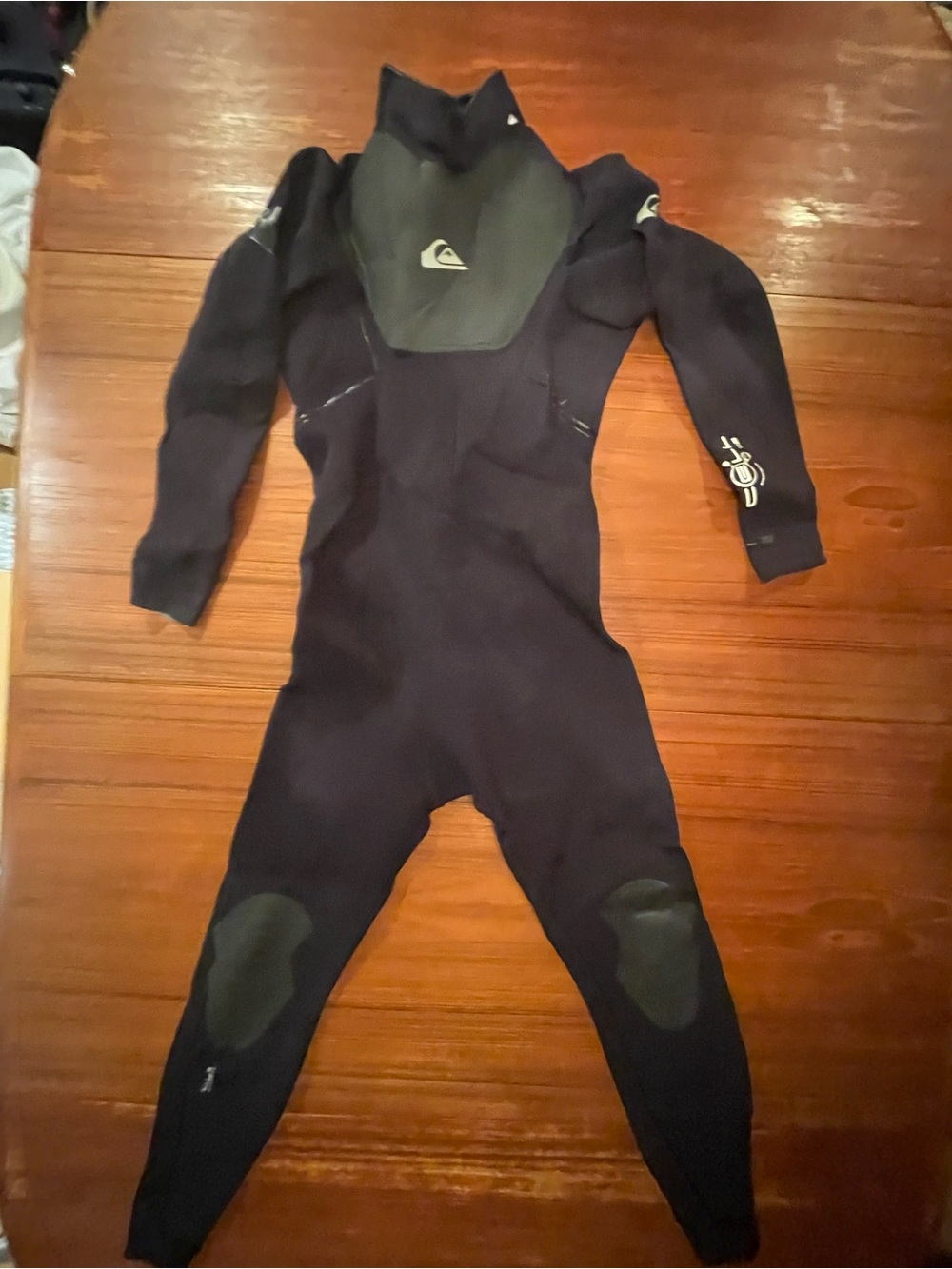 Quiksilver Cell 3/2mm Back Zip Full Wetsuit Men's Size XLS Hyperstretch